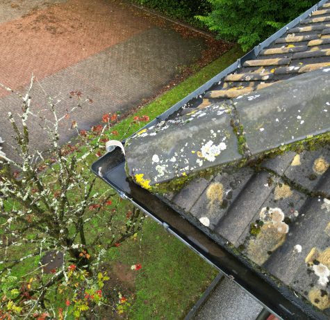 damaged gutter repair