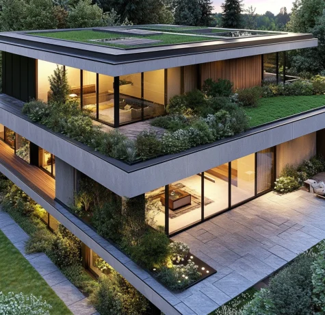 Modern Design trends for Flat Roofs 2024