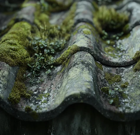 Algae and Moss remove from your home Roof