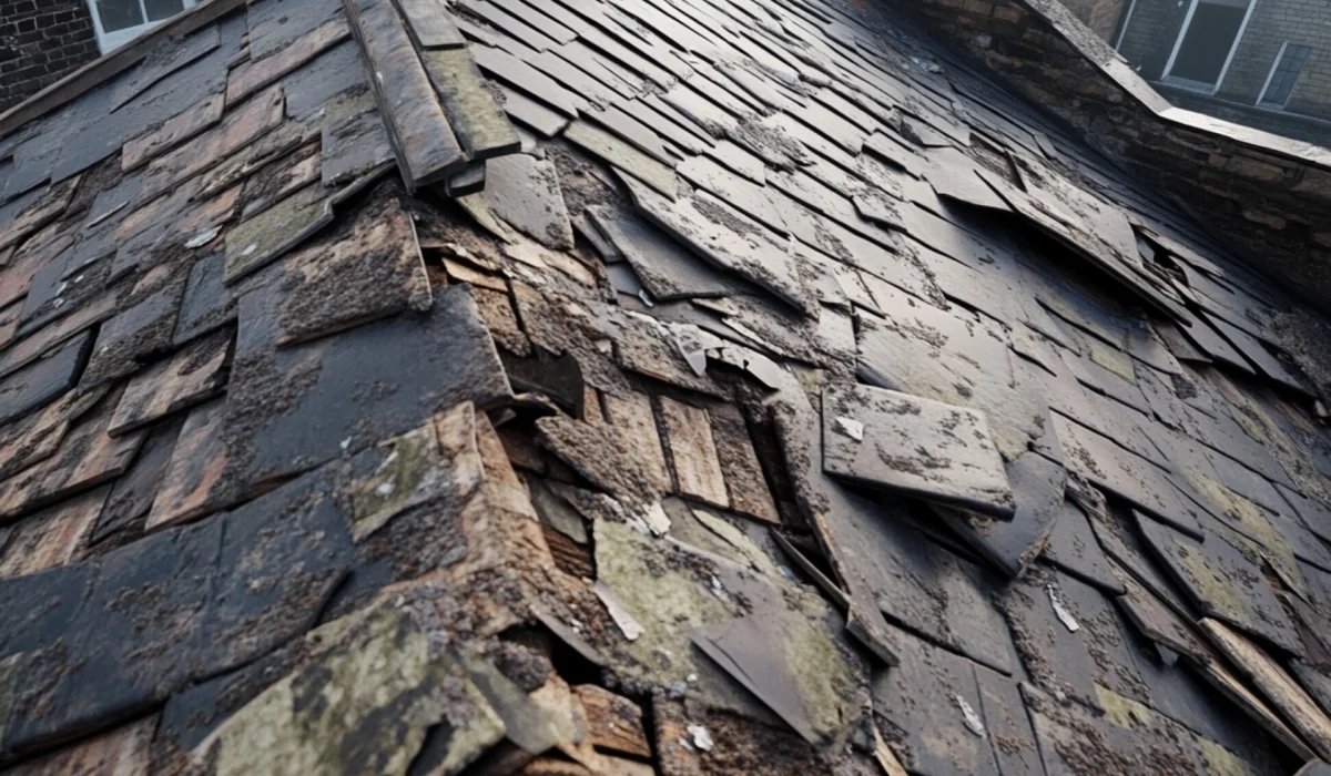 Structural Roof Damage Caused By Wind in UK