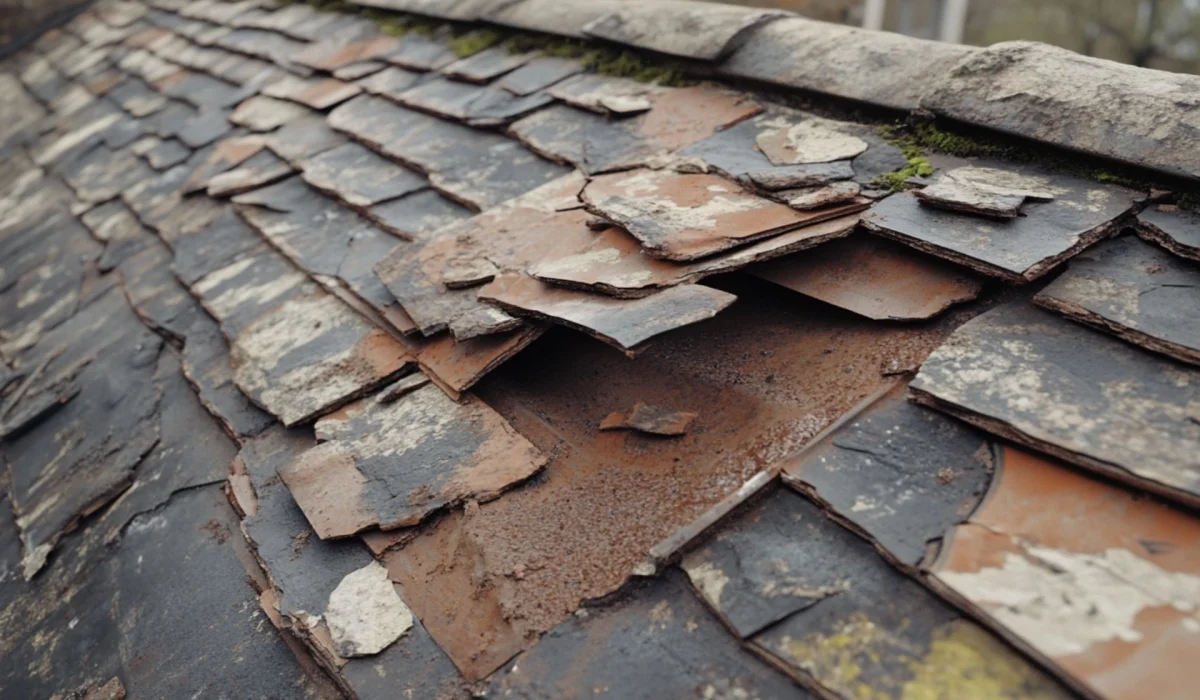 Damaged Roof Flashing Fixing