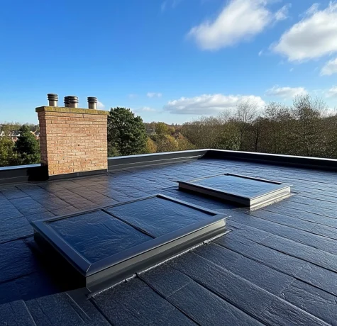 Maintain flat roof